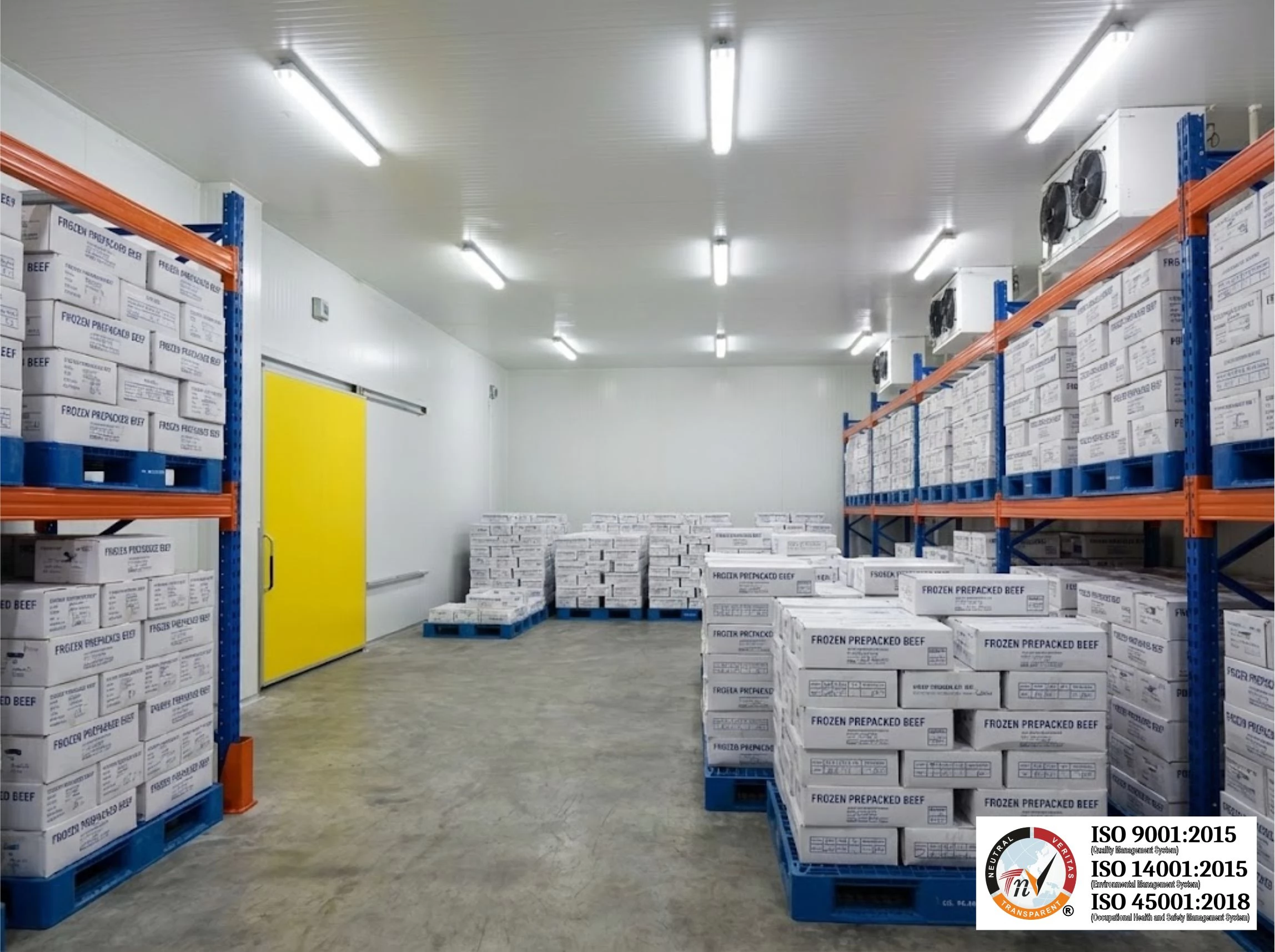 Sistem Refrigerasi Komersial untuk Cold Storage Daging Beku